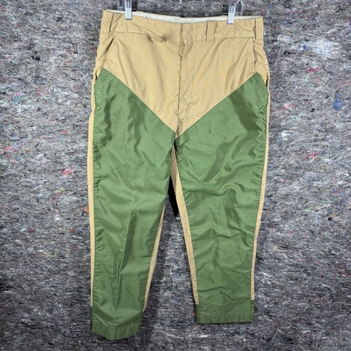 Vintage Orvis Hose Angelgerät Herren 36 x 30 grün hellbraun Brush Khaki Outdoor