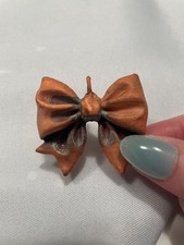 Electroformed Bow Pendant Copper Jewelry
