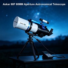 Askar 60F 60MM Aperture F6.8 Flat-field OTA Ultra-portable Astronomic Telescope