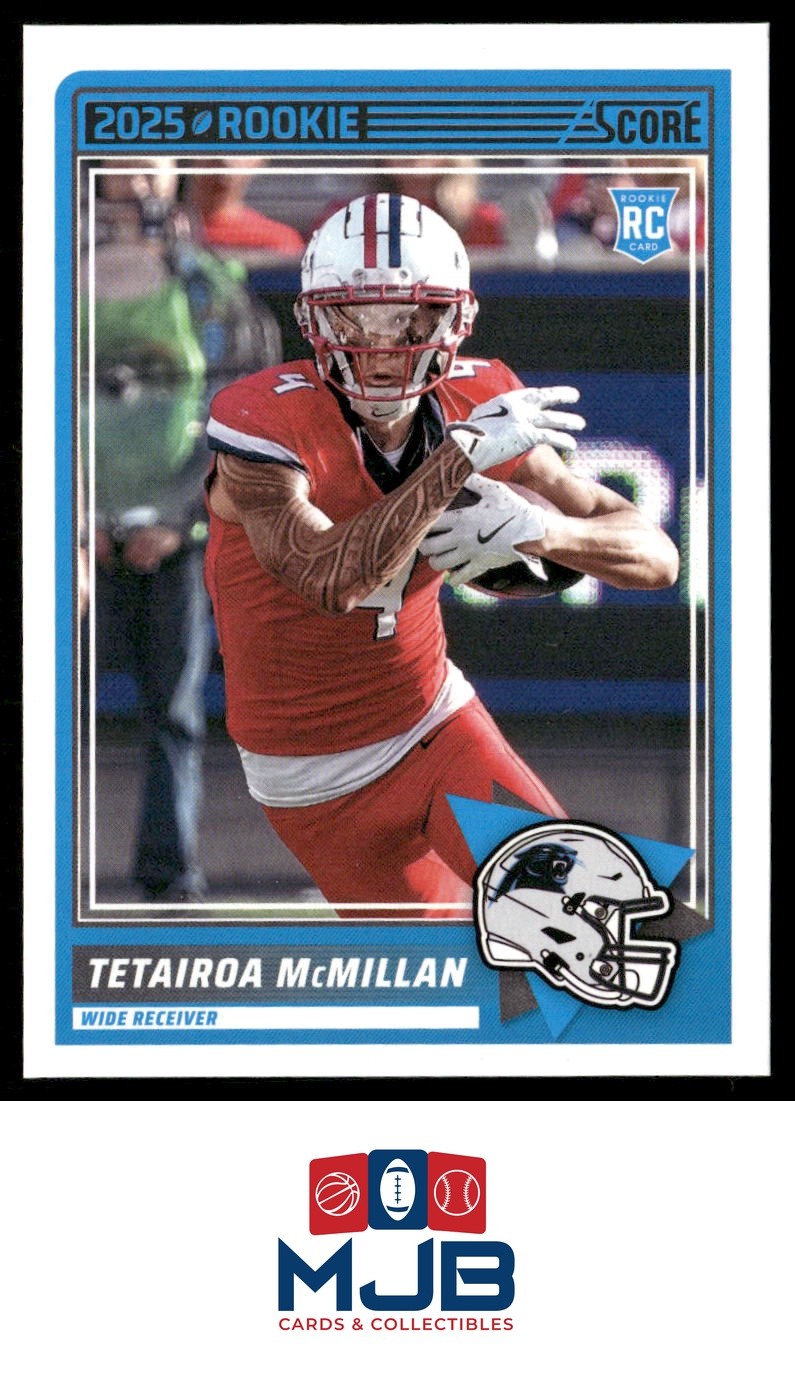 2025 Score Tetairoa McMillan Rookie #17 Carolina Panthers