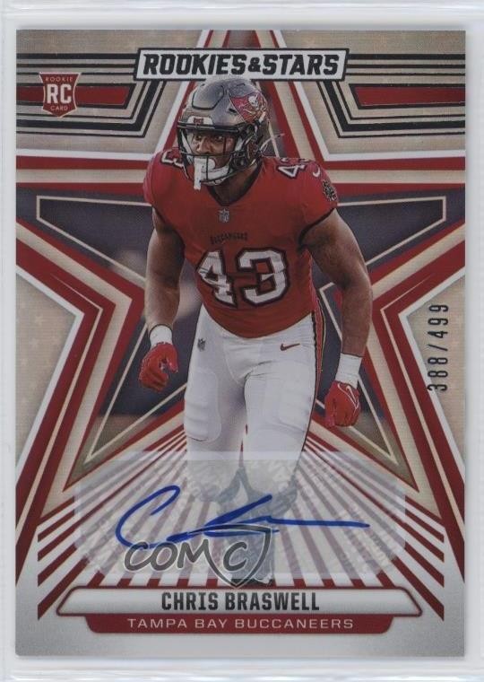 2024 Panini Rookies & Stars Signatures 388/499 Chris Braswell #120 Auto RC 1q28
