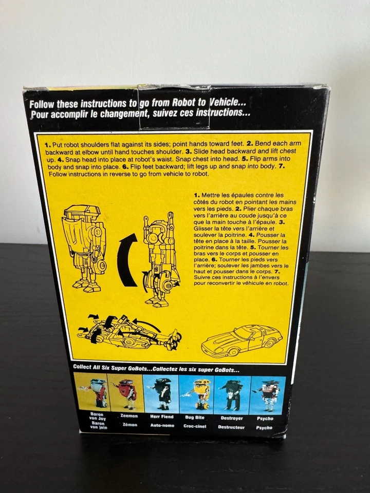 Super GoBots #026 Zeemon Tonka 1984 de colección en caja original Foto 4 de 4