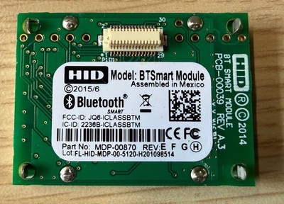 HID MDP-00870  MultiClass SE iClass Proximity Reader Smart Bluetooth 100+AVAIL