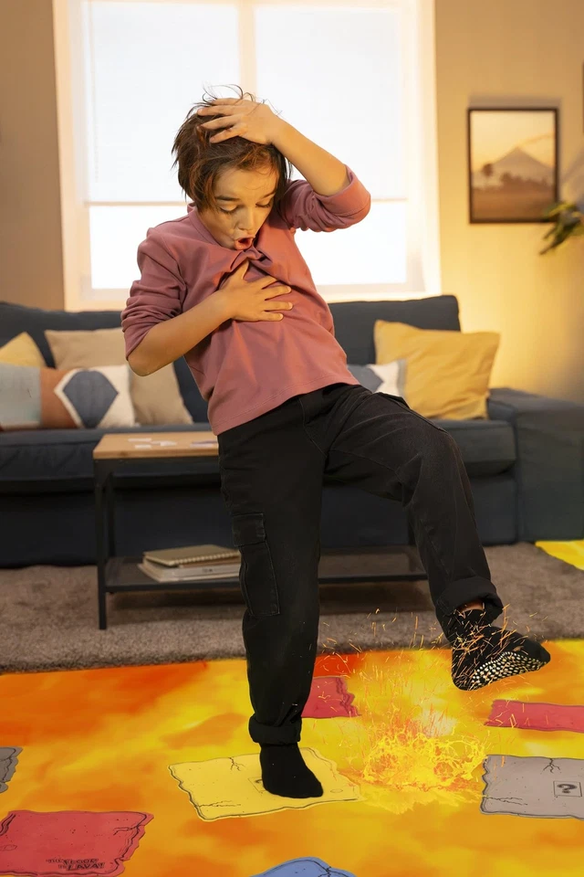 The Floor Is Lava Family Board Game Fun Party Game for Kids Age 5+ - Image 3 of 4