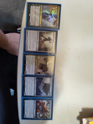 Magic The Gathering Green And Blue Leviathan Deck With Sleeves And Deck Case