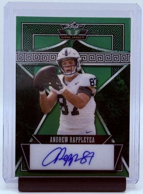 Andrew Rappleyea 2024 Leaf Eclectic Valiant Auto Green Prismatic 4/5 ...