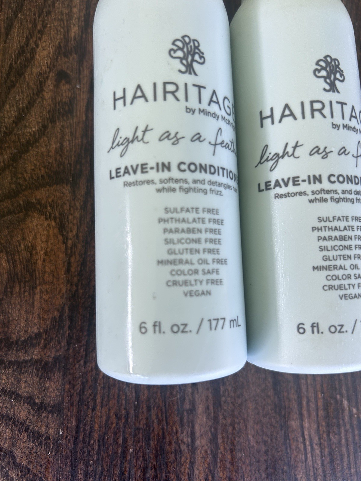 Hairitage Light as a Feather Leave-in Conditioner Spray Leave-In Treatment x 2!