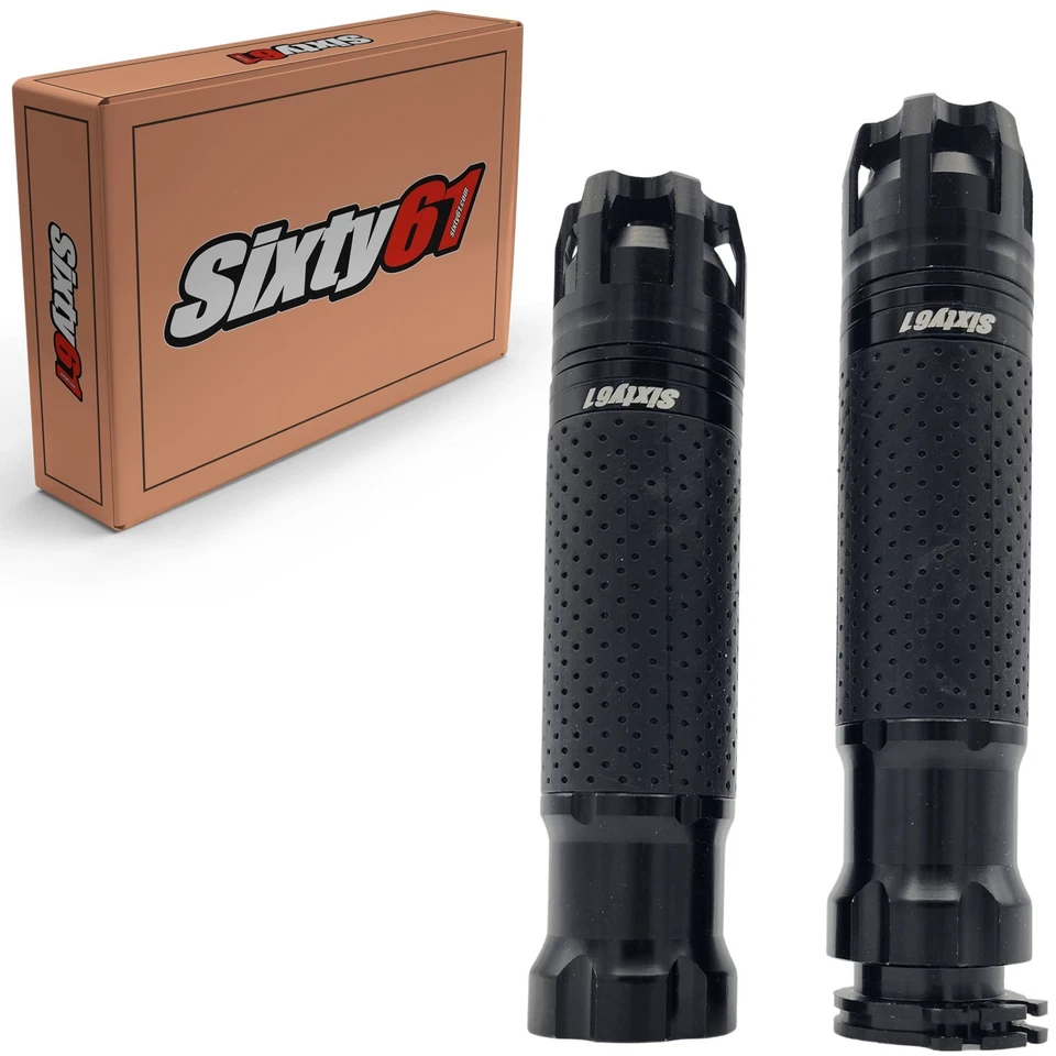 Kawasaki Ninja ZX9R ZX10R ZX12R ZX14R Z250 Z400 Z750 Black Hand Comfort Racing - Image 2 of 2