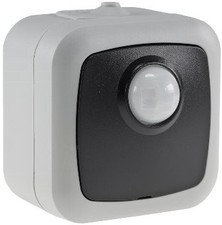 Aufputz Bewegungsmelder f&uuml;r Aussen IP44 Sensor 120&deg; Erfassung 6m Reichweite f&uuml;r