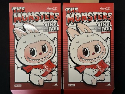 POP MART Both Labubu Coca Cola The Monster Original Blind Box Doll Pendant