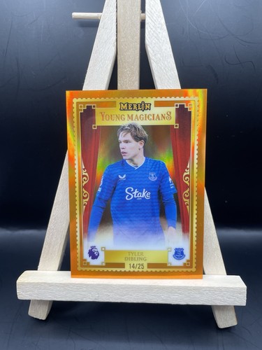 Topps Merlin Premier League 2025/26 Tyler Dibling Everton Numbered /25