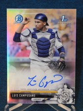 Luis Campusano Bowman 2017 Refractor /499 Auto