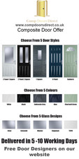 Made To Measure Composite Doors with Fast FREE Delivery