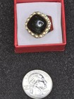 Vintage-Jay King DTR Agate/jade Sterling Silver Ring — photo 2