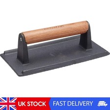 Cast Iron Bacon Press & Grill Weight - Perfect for Flawless BBQ & Steaks
