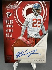 Keanu Neal #46 Absolute Rook Ink Auto NFL 2016 Atlanta Falcons /399 RC