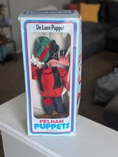 Vintage Pelham Puppets Pippo Deluxe Puppet Edition con scatola.