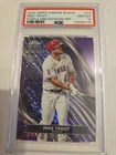 2024 Topps Chrome Black - Mike Trout #73 Purple Mini-Diamond Refractor /150