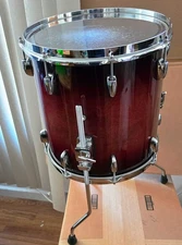 GRETSCH RENOWN 14 X 14 CHERRY BURST FLOOR TOM