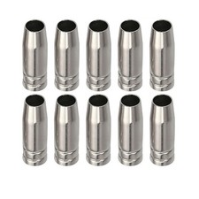 10x Conical Nozzle Shield Cup Gas Nozzle For MB 15AK MIG MAG CO2 Welding Torch