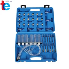 6 Cylinder Diesel Injector Flow Meter Tester Kit Common Rail Adaptor Test Tool