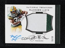 2024 National Treasures Crossover Rookie 78/99 Marshawn Lloyd Patch Auto 1i3m
