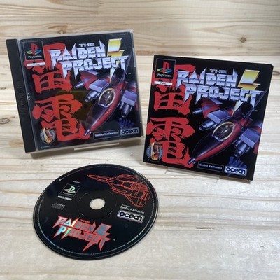 Sony PS1 Spiel   The Raiden Project   Playstation #B13