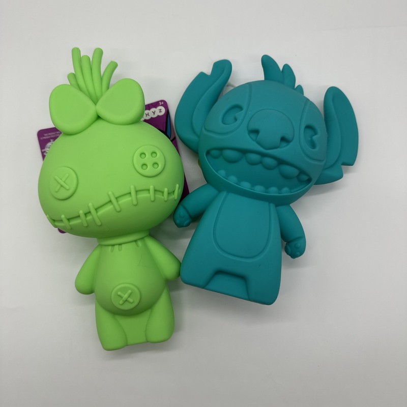 Disney Lilo & Stitch 10” Green SCRUMP and  Stitch MXYZ Pencil/make-up Case  