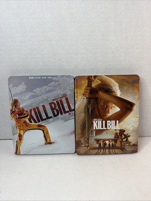 Kill Bill Vol. 1 & 2 [4K UHD Ultra HD + Blu-ray] w/ Slipcovers - No Digital
