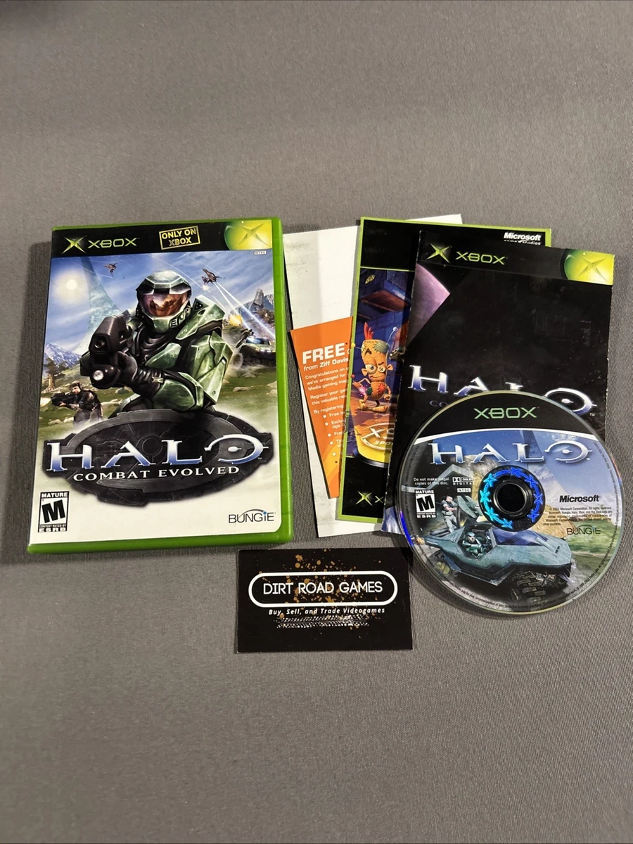 Jeu Halo Combat Evolved Sur Microsoft Xbox (2001) - Occasion Bon état, Testé