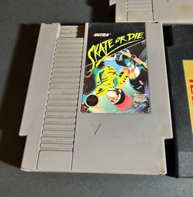 Vtg 1980s NES Nintendo SUPER CONTRA WORLD CUP RBI BASEBALL Org Game LOT of 7