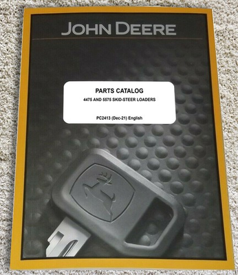 #ad #ad John Deere 4475 5575 Skid Steer Loader Parts Catalog Manual PC2413 $59.64
