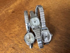 Lot Of 3 Women’s Timex Wristwatches Ladies Watch’s