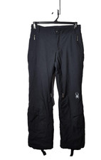 Spyder Pants Womens 8 Black Beauty Ski Snow Spylon Waterproof Insulated