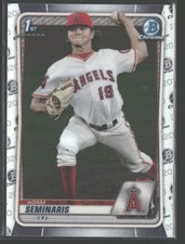 2020 Bowman Draft #BD-163 Adam Seminaris Chrome