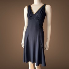 PRADA Vintage Evening Black Dress Size 40IT S