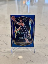 2020-21 Panini Select Luka Doncic Blue Premier Prizm #150 - Dallas Mavericks