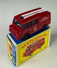 MATCHBOX lesney LAND ROVER FIRE TRUCK red #57 WITH BOX