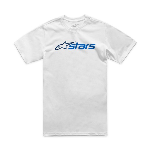 ALPINESTARS 1214-73108-2760-M BLAZE 2.0 CSF TEE WHITE/NAVY/BLUE MD