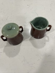 John B Taylor Country Fare Zanesville Cream & Sugar Set #2