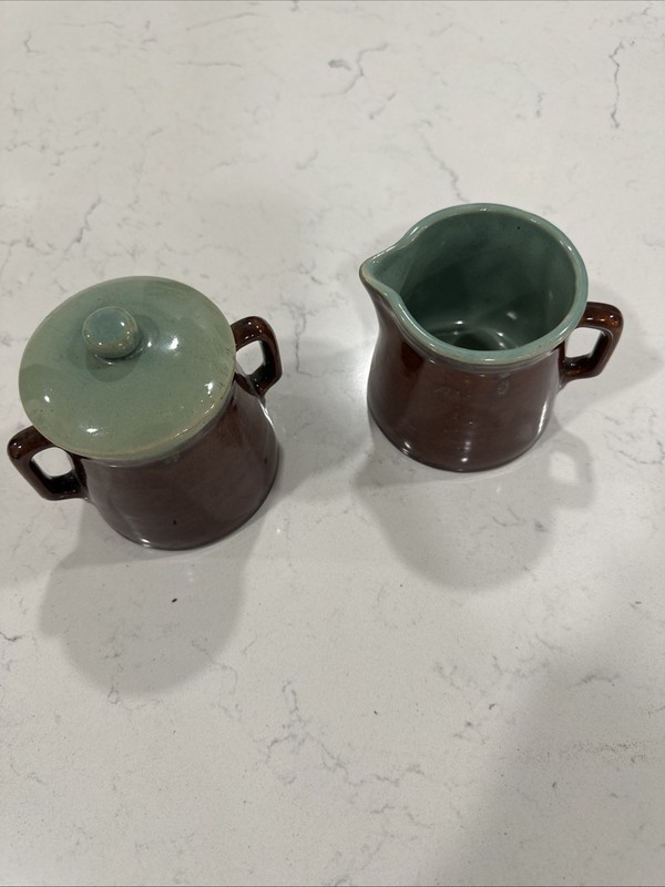 John B Taylor Country Fare Zanesville Cream & Sugar Set #2