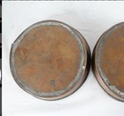 A  1890 “Cowboy”  Copper & Brass Kettle & 2 Copper Pans. — photo 6