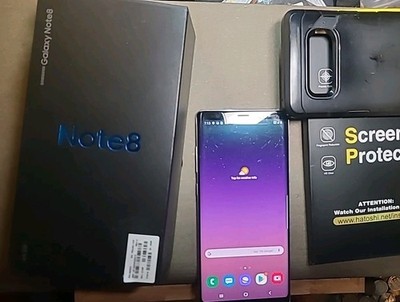 Samsung Note 8 64gb Unlocked W/ Accessories NICE!