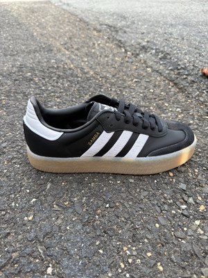 Adidas Samba Black Leather Adidas Trainers Womens Adidas Samba