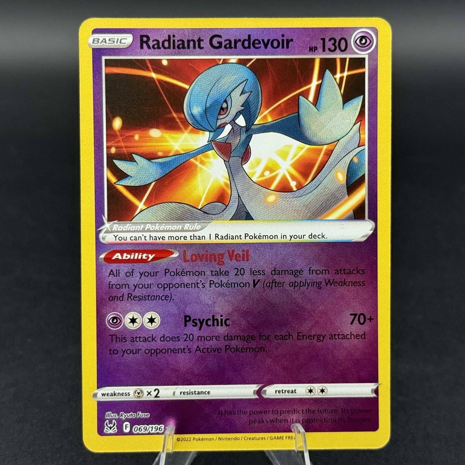 Radiant Gardevoir 069/196 Lost Origin Pokemon TCG - NM