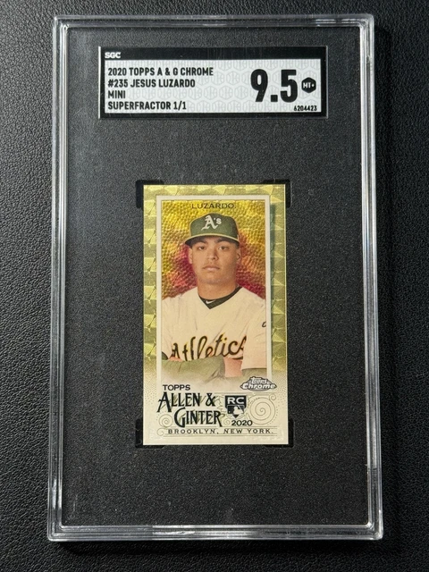 1/1 Jesus Luzardo 2020 Topps Allen & Ginter Chrome #235 Superfractor Rookie RC