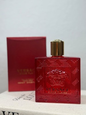 Versace Eros Flame Eau de Parfum Spray 3.4 fl oz Regular Size w/ Box
