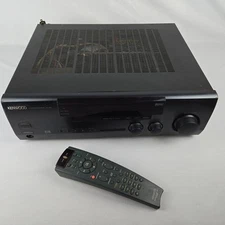 Kenwood VR-309 Surround Sound Receiver 5.1 Channel Dolby Digital w/Remote Bundle