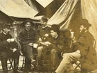 1860s Real Photo Depicting Civil War Hospital Staff Relaxing 2nd Div 9 Corp 8x10