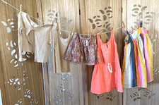 5 Piece Lot little girl clothing size 4T-4 Osh Kosh, Tahari, H M, Cat  Jack